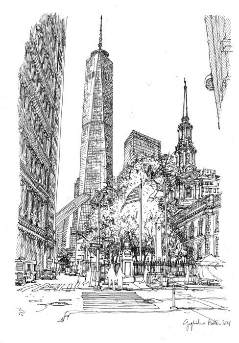 View of “Cityscapes” Art Exhibition – June 2024 | Light Space & Time Online Art ...