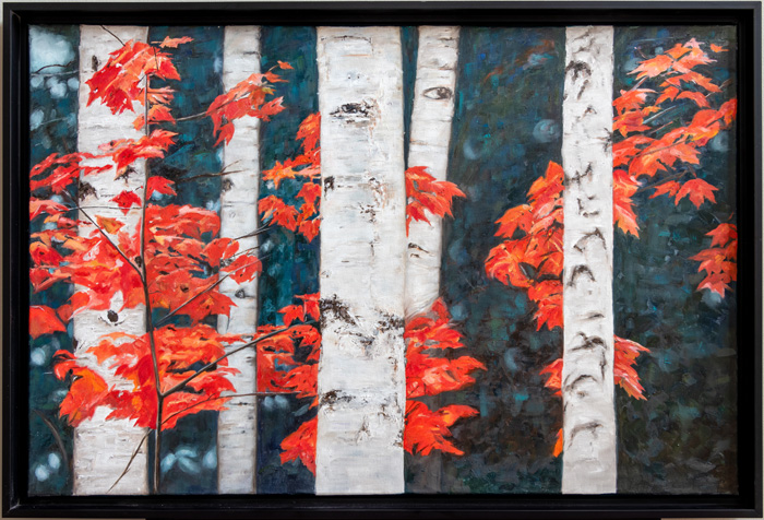 Warm Leaves Before Winter
