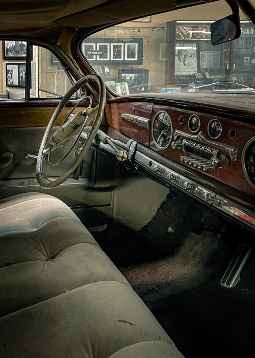 1949 Commodore Hudson at the Beat Museum in San Francisco