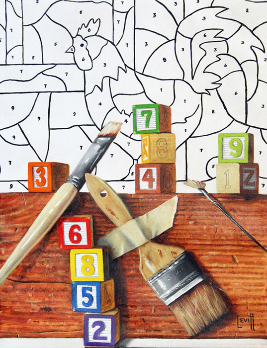 Barney Levitt – “Paint by Number” - www.barneylevitt.com