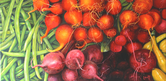 Barney Levitt – “Veggie Rainbow” - www.barneylevitt.com