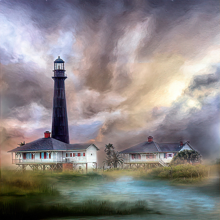Boliver Lighthouse Galveston