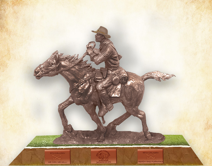 BerniE. – “Buffalo Soldier” - https://bernieart.com/