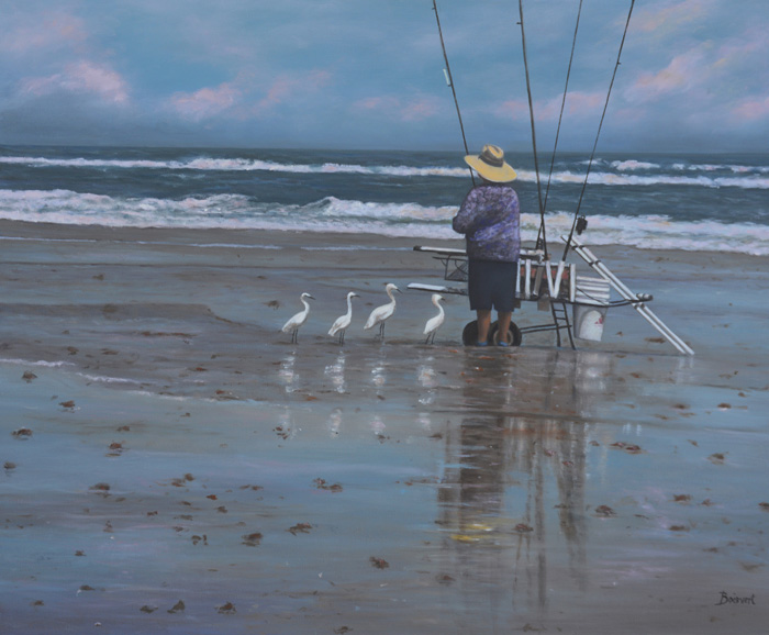 Linda Boisvert DeStefanis – “Fishing with Friends” - www.destefanisfineart1.com0_72_dpi