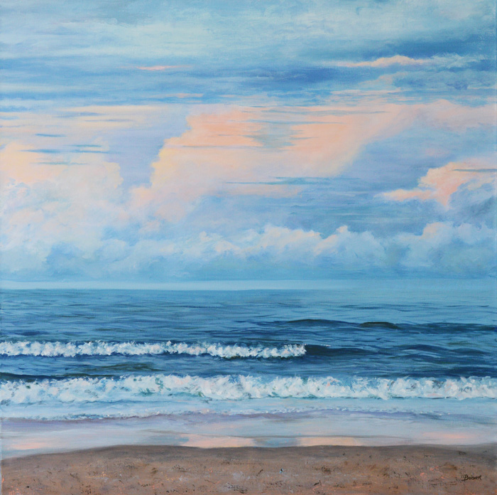 Linda Boisvert DeStefanis – “Ocean Blues” - www.destefanisfineart1.com