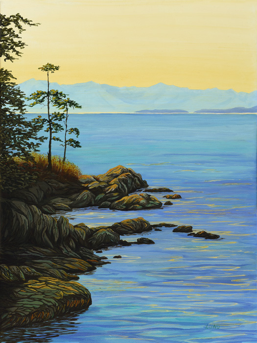 April Lund – “Evenfall, Vancouver Island” - aprillund@shaw.ca