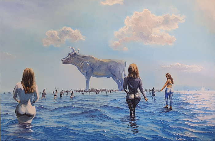 Garry Arzumanyan - “Apocalypse 01” - https://www.singulart.com/en/artist/garry-arzumanyan-9023?ref=ts