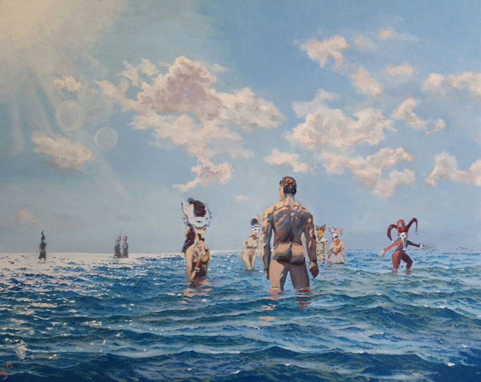 Garry Arzumanyan - “Masks 02” - https://www.singulart.com/en/artist/garry-arzumanyan-9023?ref=ts