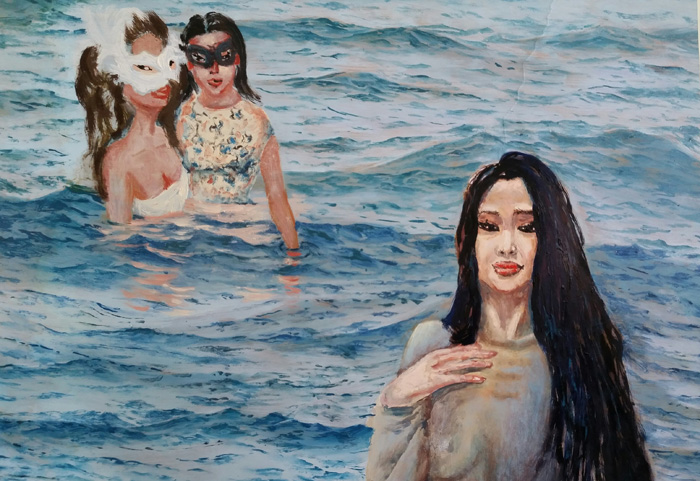 Garry Arzumanyan - “Masks 03” - https://www.singulart.com/en/artist/garry-arzumanyan-9023?ref=ts