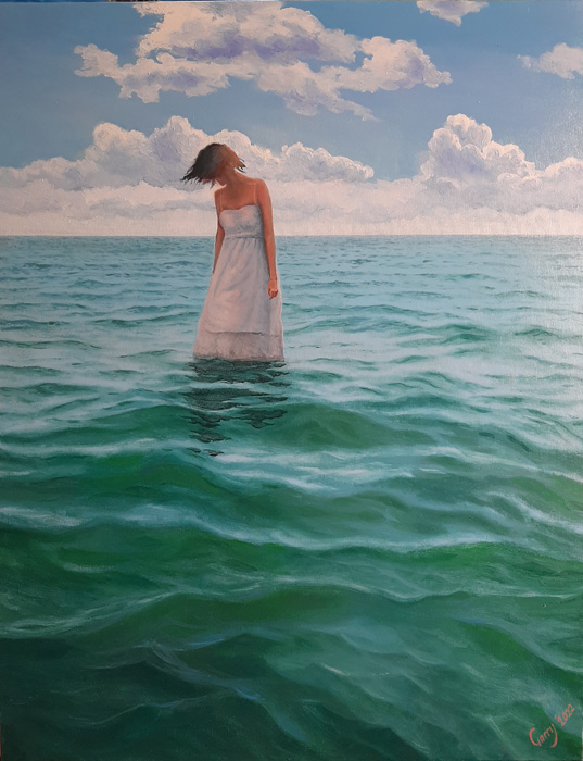 Garry Arzumanyan - “White Door 02” - https://www.singulart.com/en/artist/garry-arzumanyan-9023?ref=ts