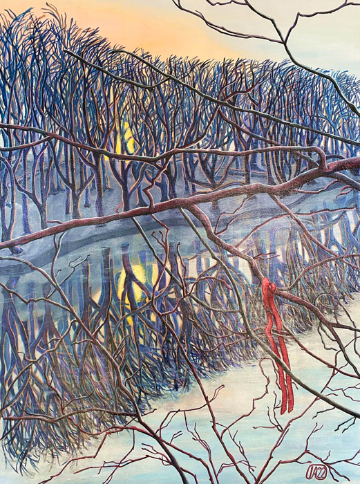Iryna Akimova – “Pond in Tulchin” - https://akimova-art.com.ua