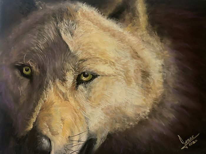 Lewis Isaac Testa – “I've got My Eye on You” - www.etsy.com/shop/LewisTestaPortrait