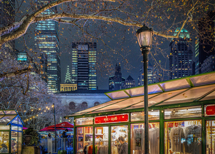 “Bryant Park Cityscape”