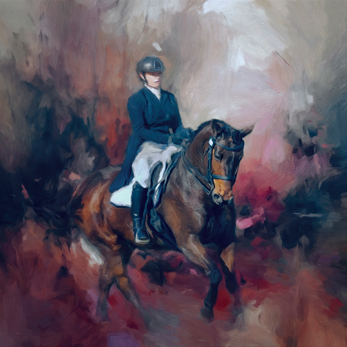 Lyn Darlington – “Competition” - www.sabvaningphotoart.com