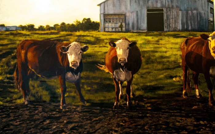 “Sunset on Middle Road”