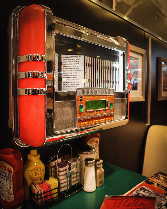 Mel’s Diner Juke Box San Francisco