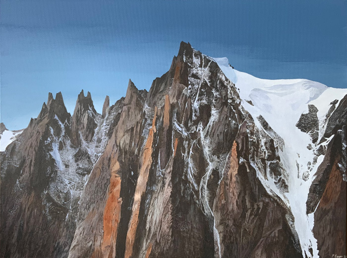 “Mont-Blanc du Tacul et sa suite”