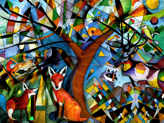 Andrea Hellman – “Rainy Day Assembly” - www.andreahellman.com
