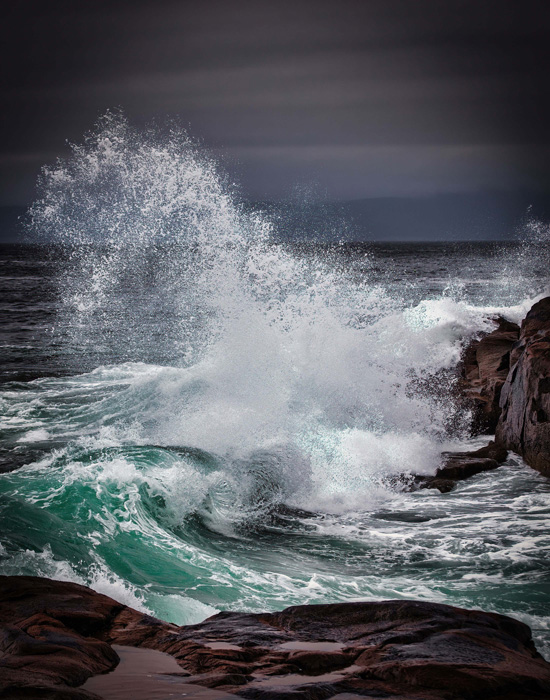 “Schoodic Storm”