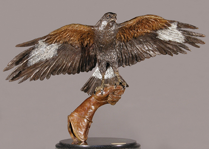 “The Hunters (Harris Hawk)”