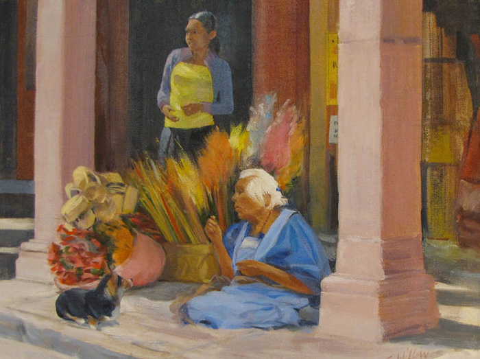 Neal Smith Willow – “Flower vendor” - https://neal-smithwillow.pixels.com/