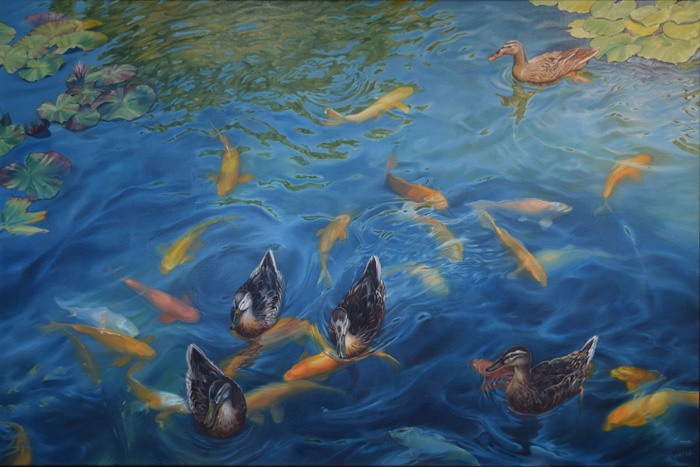 Catherine Kirkwood – “Water Meditation II” - www.catherinekirkwood.com