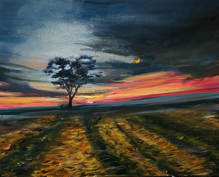 Courtney Panzer – “Westward Journey in Peace” - www.artistcourtneypanzer.com