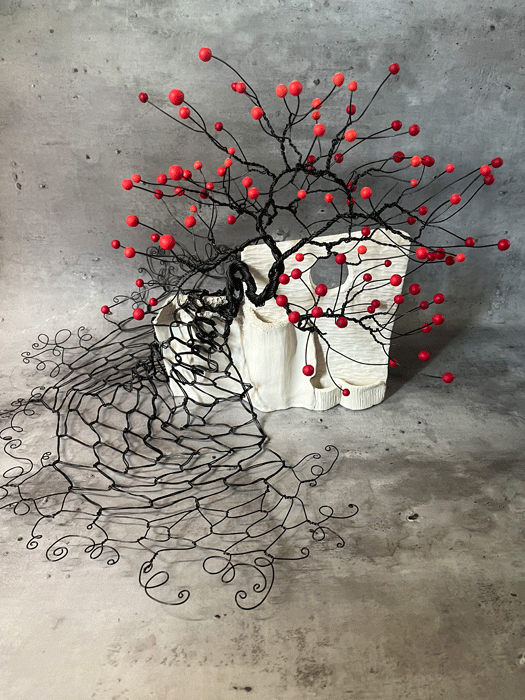 Lin Zhao Jun – "White walls dappled with shadows of red fruit trees" - michelle.lin0922@gmail.com