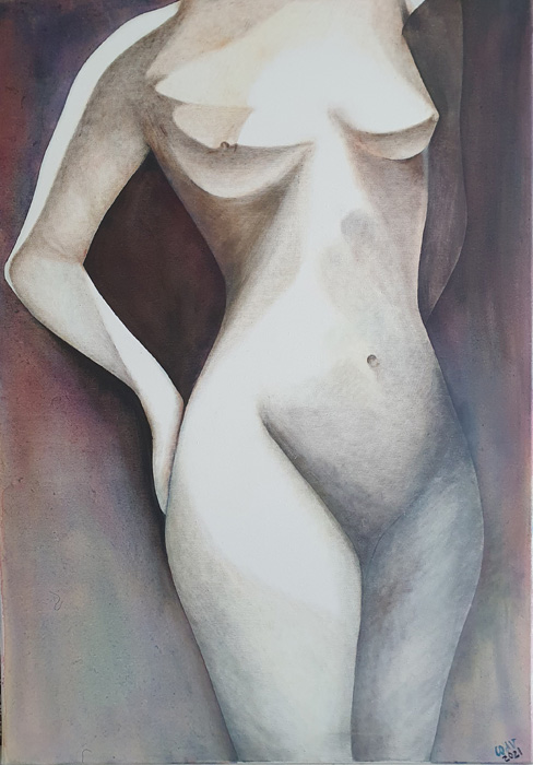 Viktoriya Tudoran-Opanasenko – Woman Nude In The Moonlight II - https://tudoran-opanasenko.com