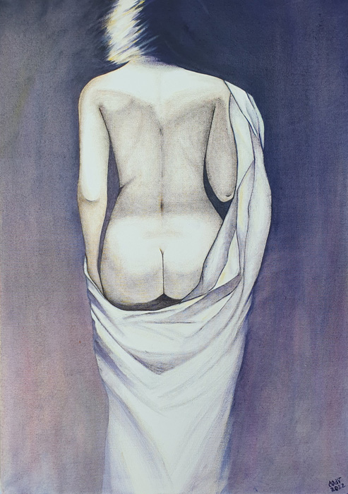 Viktoriya Tudoran-Opanasenko – Woman Nude In The Moonlight III - https://tudoran-opanasenko.com