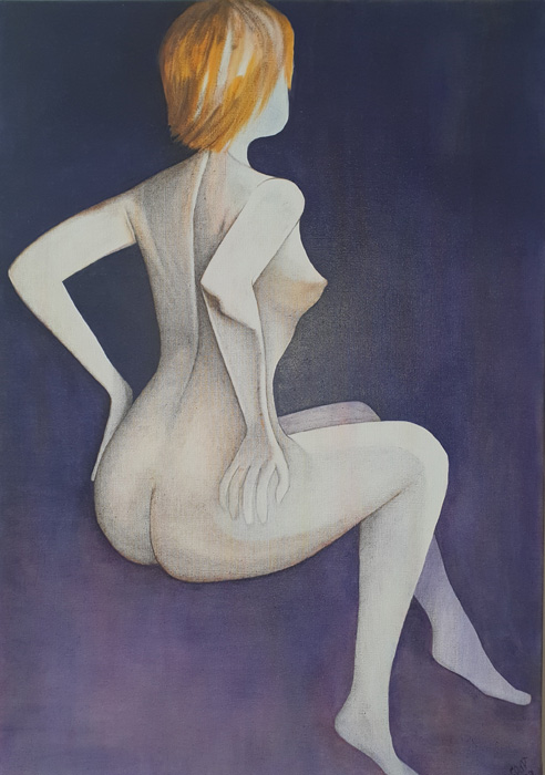 Viktoriya Tudoran-Opanasenko – Woman Nude In The Moonlight IV - https://tudoran-opanasenko.com