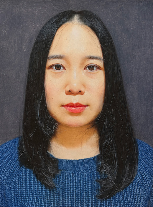 “Blue Sweater - Runqiao”