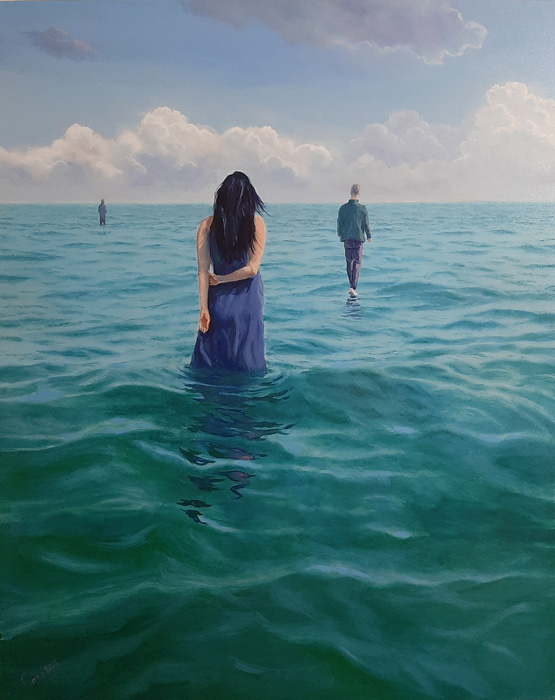 Garry Arzumanyan - “Black Door 22” - https://www.singulart.com/en/artist/garry-arzumanyan-9023?ref=ts